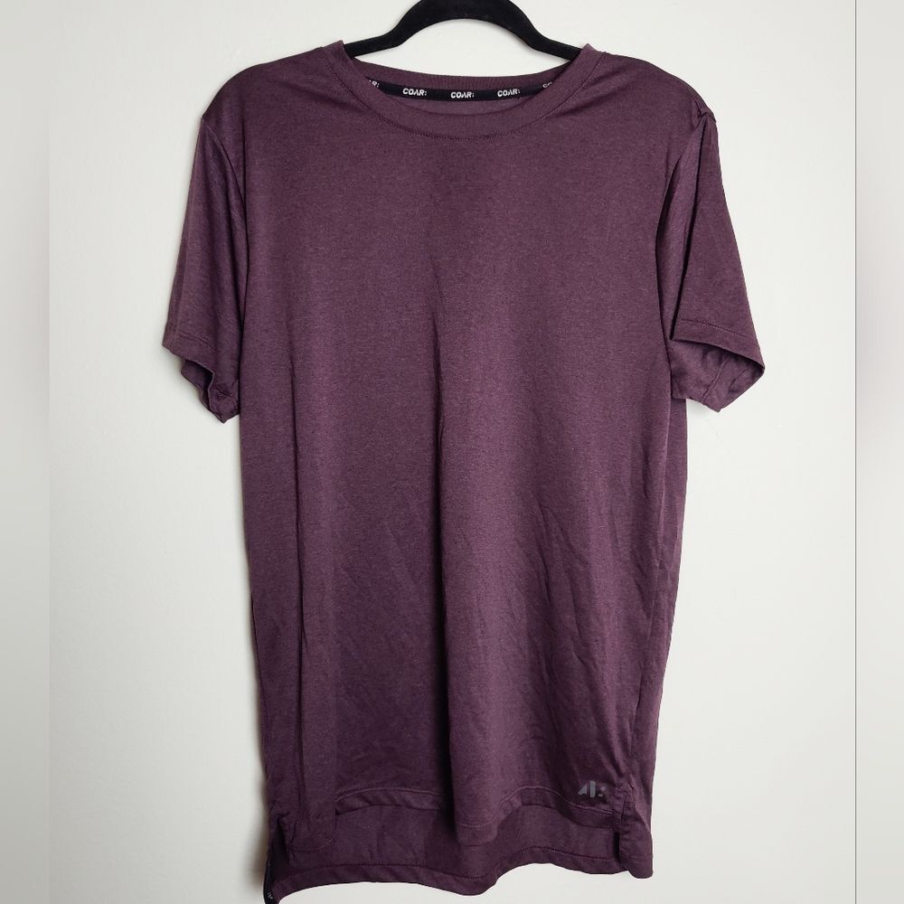 Cotton On ActiveRange Men's Crewneck T-shirt, Dark Purple/Red, Size M